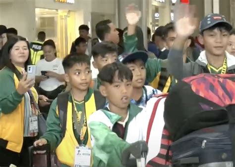 stl palawan province|Palaro athletes from Benguet, Palawan arrive in Cebu City .